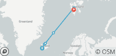  North Atlantic Expedition ,a True Arctic Adventure (flight included from Longyearbyen to Oslo) - 6 destinations 