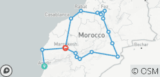 12-Day Private Tour from Agadir to Marrakech - Imperial Cities, Desert, and Canyons - 24 destinations