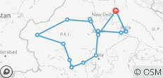 Circuit au Rajasthan avec Delhi et le Taj Mahal - 18 destinations