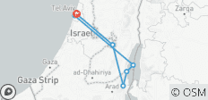  Tel Aviv, Jerusalem and Dead Sea 4-Day Excursion - 7 destinations 