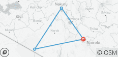 Safari budget de 4 jours au Masai Mara et au lac Nakuru - 4 destinations