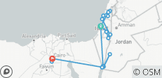 Terre sainte et Égypte 13 jours - 20 destinations