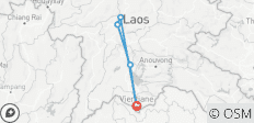 Amazing Laos Honeymoon Trip From Vientiane via Vang Vieng to Luang Prabang - 5 destinations