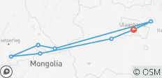 Viaje de Mongolia 8D/7N - 9 destinos