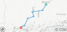  Von München ins Allgäu 8/7 - 7 Destinationen 