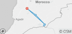 Wüstentrek ab Marrakesch (5 Tage) - 4 Destinationen