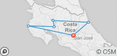  Essential Costa Rica with extension to Guanacaste, Tamarindo Beach &amp; San José City - 6 destinations 