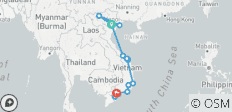 Vietnam Discovery 22 days & 21 nights From Hanoi to Ho Chi Minh City - 17 destinations