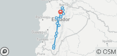 Circuit de 10 jours des joyaux andins de l\'Équateur - 14 destinations