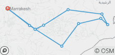 Viaje de lujo de 10 días a Marruecos: Ciudades Imperiales, Desierto del Sahara y Joyas Ocultas - 12 destinos