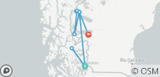 Patagonia: Torres Del Paine ‘O’ Circuit & El Chaltén – 13 Days - 9 destinations