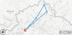 Ha Giang Rundreise - 3 Tage - 5 Destinationen
