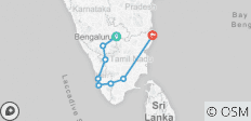 Entdecke Karnataka und Kerala - 8 Destinationen