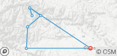 Salkantay Nevada Trek to Machu Picchu - 5 Days - 8 destinations