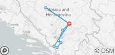7 Tage Bosnien Entdeckungstour - 9 Destinationen
