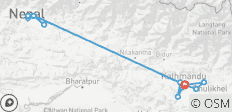 Tailor-Made 7 Days Best Nepal Private Tour (4-star hotels & Domestic Flights) - 15 destinations