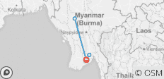  Myanmar Sampler - 5 Days - 5 destinations 