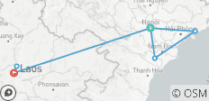 Indrukwekkend Vietnam en Laos 7 dagen 6 nachten (Hanoi en Luang Prabang) - 7 bestemmingen