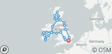  Marvellous UK and Ireland ( 16 days ) - 31 destinations 