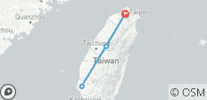 Viaje a Taiwán en 8 días, hecho a medida, con hoteles de lujo, salida diaria y guía privado - 4 destinos