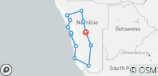 15 jours de safari avec hébergement en Namibie - 13 destinations