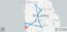 4 Day Sri Lanka Itinerary - 9 destinations