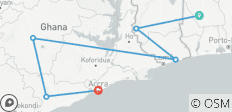 Descubre Togo, Benín y Ghana en 14 días /13 noches - 6 destinos