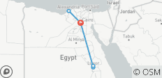 Affordable Egypt Holiday: Cairo - Luxor - Alexandria, Khan El Khalili 7 days with flight /hotel/Guide