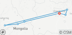Winterreis in prachtig Mongolië 8D/7N - 7 bestemmingen