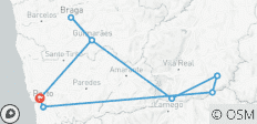 Best of North Portugal with Porto, Minho and Douro Valley - 9 destinations