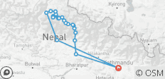 Annapurna Circuit Trek & Tilicho Lake Trek - 24 Destinationen