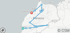Circuit au Maroc - Circuit de 9 jours d\'Agadir à Casablanca - 13 destinations