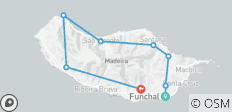  Madeira Rundreise 8/7 - 8 Destinationen 