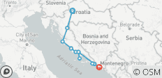 Circuit sur mesure en Croatie avec guide exclusif, départ quotidien et hôtels 4 étoiles de qualité - 11 destinations