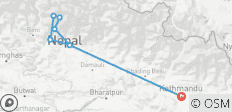 Trek du camp de base de l'Annapurna en 10 jours