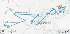 Discovery of Central Asia - 5 Stans - 34 destinations