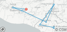 Maya Triangle : El Salvador, Copan Ruins & Guatemala 8 Days - 7 destinations