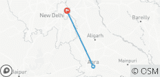 1 Dag Delhi en 1 Dag Agra Tour - 1N/2D - 3 bestemmingen