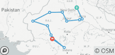 Rondreis door Rajasthan vanuit Delhi - 13 bestemmingen