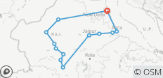 12 Dagen Tour van landelijke Rajasthan - 13 bestemmingen