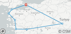 6Tage - Geschmack der Türkei Pauschalreise - 8 Destinationen