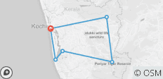 Exotische Rundreise durch Kerala - 6 Destinationen