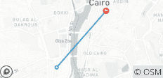 Grandes pyramides de Gizeh, Le Caire, Égypte, 4 jours de visite - 3 destinations