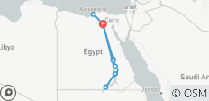  Highlights of Egypt - 20 destinations 