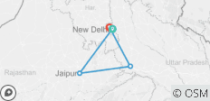 Taj Mahal et Triangle d\'Or avec aventure dans le désert - 4 destinations