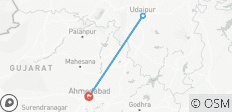 De Ahmedabad a Udaipur (Excursiones de 3 días) - 3 destinos