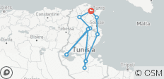 Unschlagbare Wege in TunesienRundreise 7Tage/ 6Nächte - 10 Destinationen