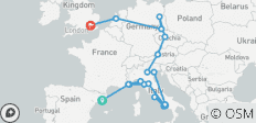 Barcelona to London Quest (Standard, Summer ( Jusqu\'à Mar \'27), Classic) - 21 destinations
