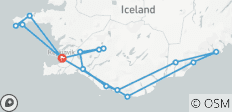  4 days South Coast, Golden Circle and Snæfellsnes (Group Tour) - 16 destinations 