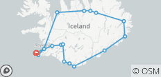  8 Days Around Iceland with roundtrip airport transfer (Group Tour) - 18 destinations 